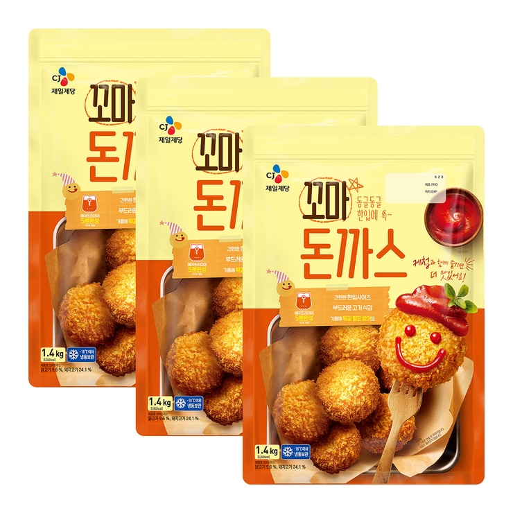 CJ  Mini Pork Cutlet  1.4kg X 3 674444