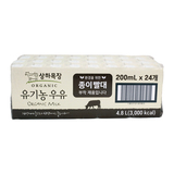 상하목장 유기농 멸균우유 200ml X 24