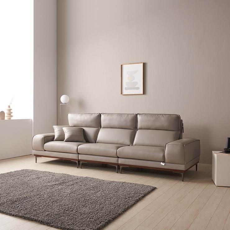 Satva Adel Leather Sofa for 4 659669