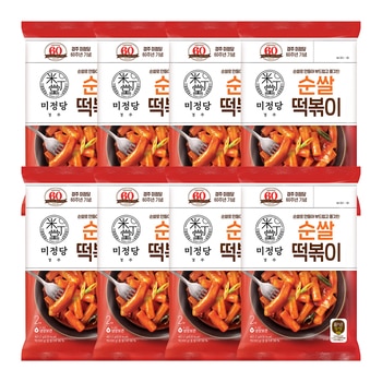 CJ 미정당 순쌀떡볶이401.2g x 8