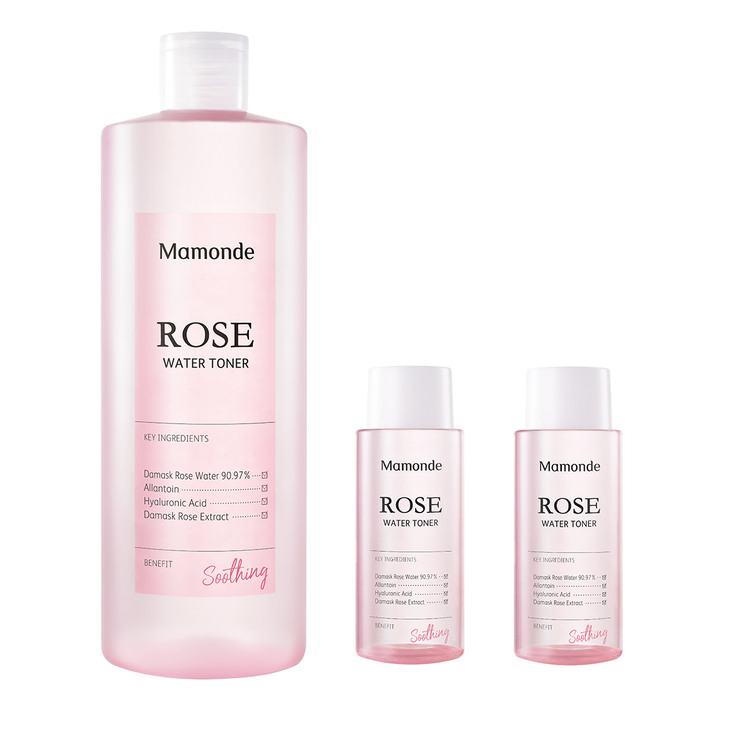 Mamonde Rose Water Toner 500ml + 50ml x 2 670230