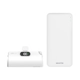 스마텍 고속 무선충전 보조배터리 세트 20000+5000mAh