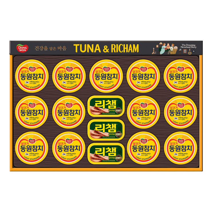Dongwon Tuna Richam Gift Set 25 x 8 669857
