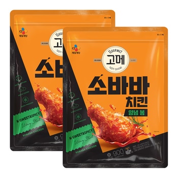 고메 소바바치킨 양념 봉 900g x 2