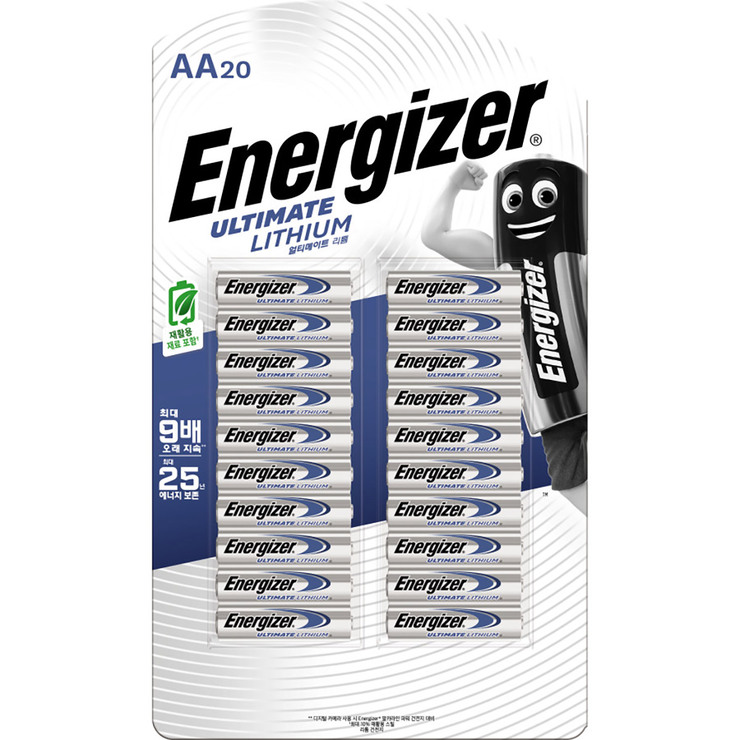 Energizer Ultimate Lithium AA 20Pack 1248046