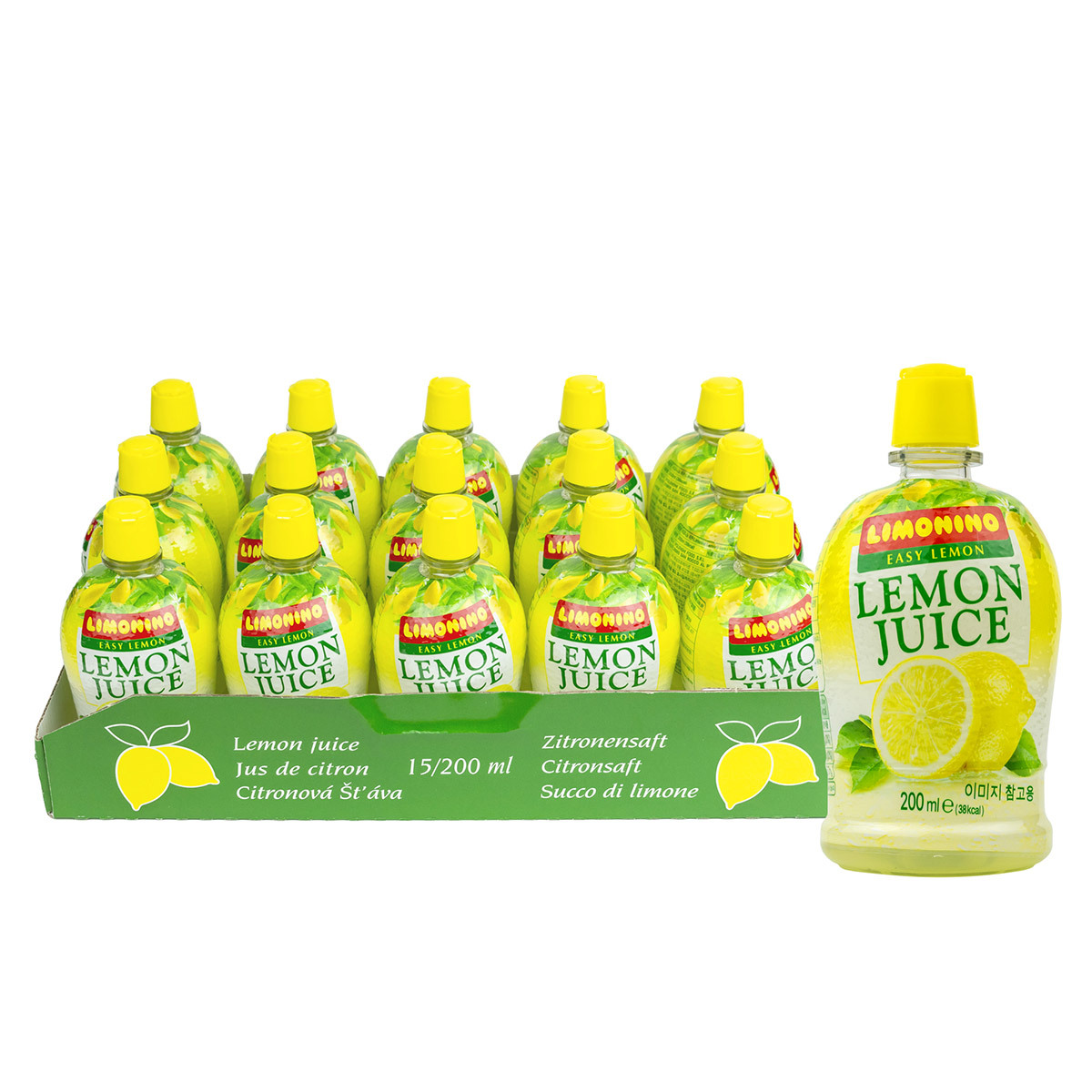 Limonino 레몬주스 200ml x 15