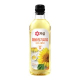 백설 해바라기씨유900ml x 4