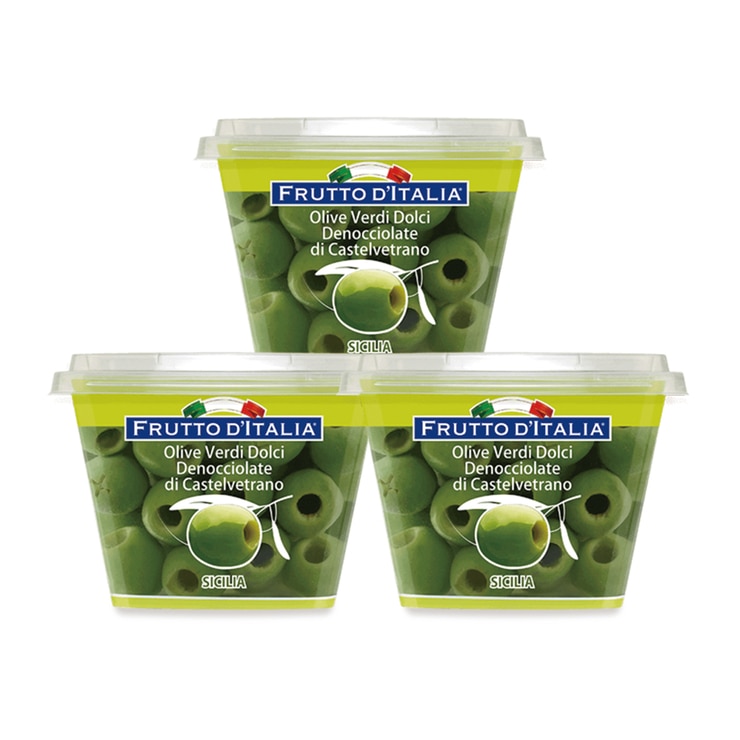 Madama Green Pitted Olive 480g x 3 654967