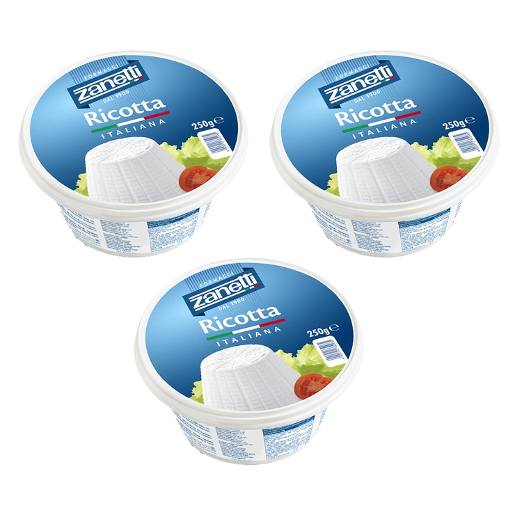 Zanetti Ricotta 250g x 3 678455