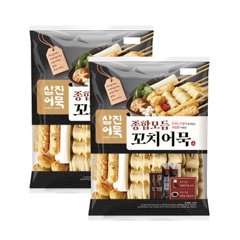 삼진어묵 종합모듬 꼬치어묵 5종 1300g x 2 (2600g) 삼진어묵 종합모듬 꼬치어묵 5종 1300g x 2 (2600g)