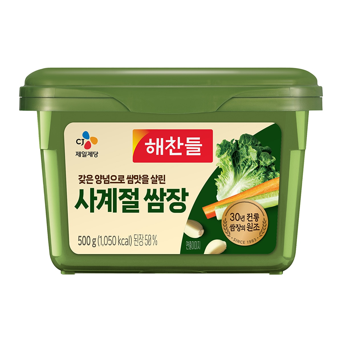 해찬들 사계절쌈장 500g x 8