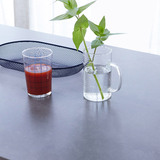 리비니아 TOTO 포세린 세라믹 6인 식탁세트 2colors - 내추럴(의자) + 그레이(세라믹 상판)