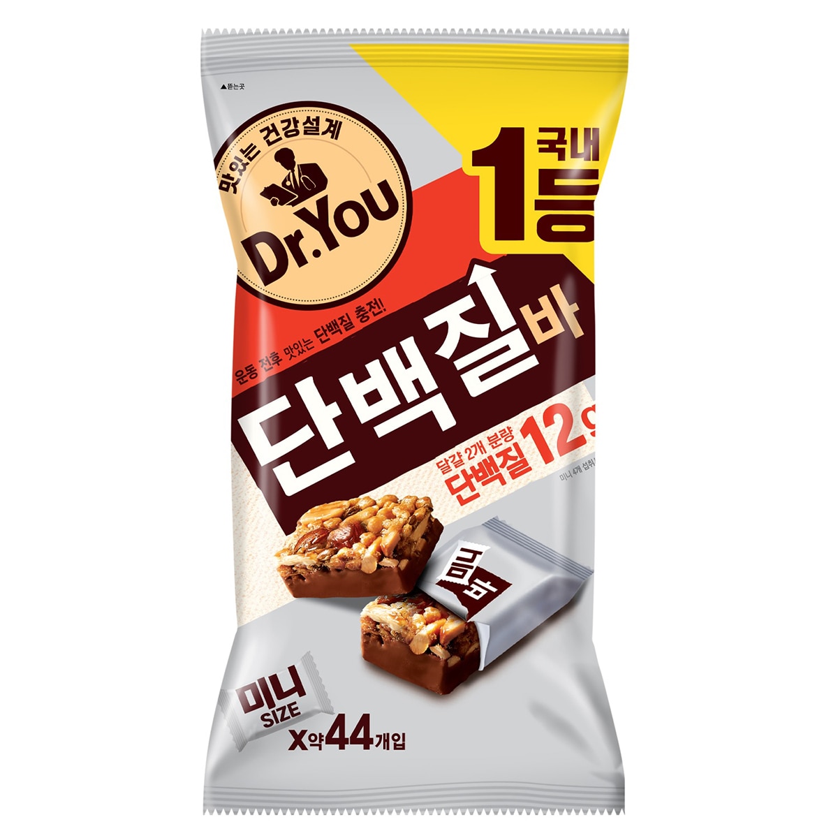 DR.YOU 프로틴바 미니 594g / 13.5g x 44