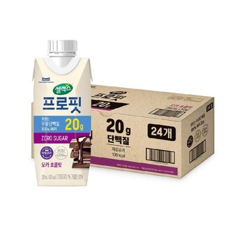 셀렉스 프로핏 우유단백질 - 모카초콜릿 250ml x 24팩