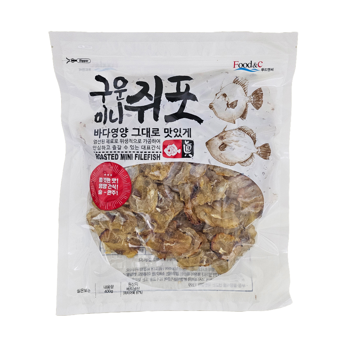 구운 미니 쥐포 400g