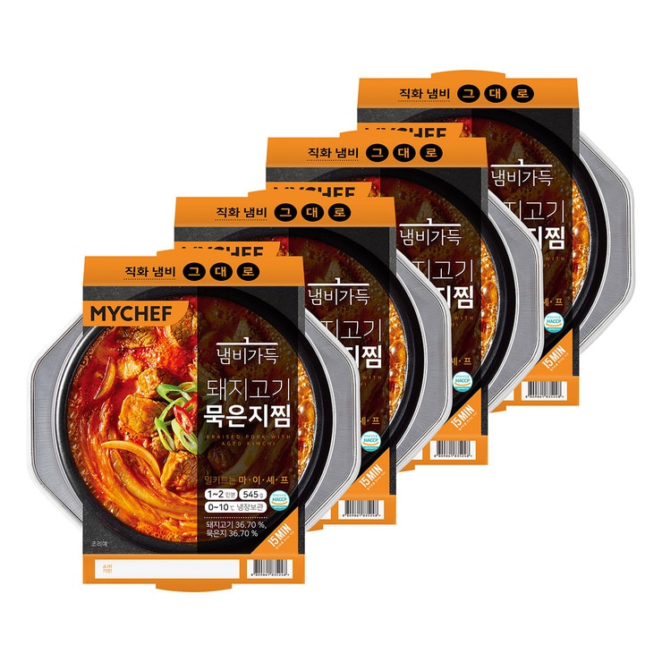 Mychef Braised Pork with Aged Kimchi 545g x 4 671943