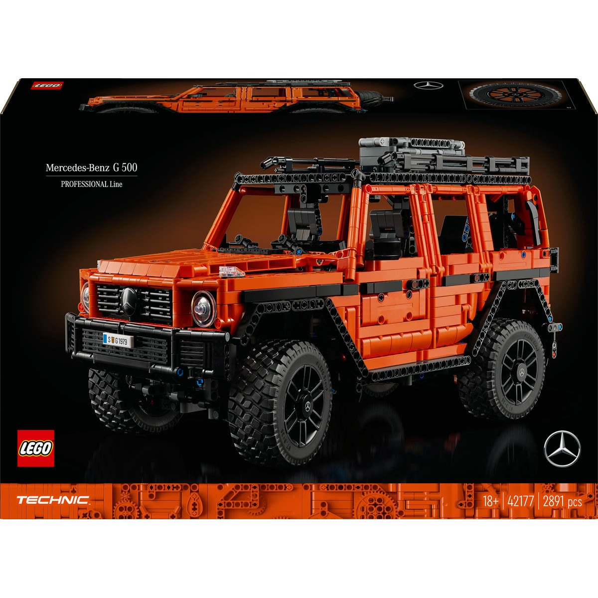 레고 테크닉 Mercedes-Benz G 500 PROFESSIONAL Line 42177