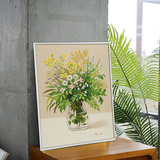 지클레 그림 액자 80x60cm - 아름다운 야생화