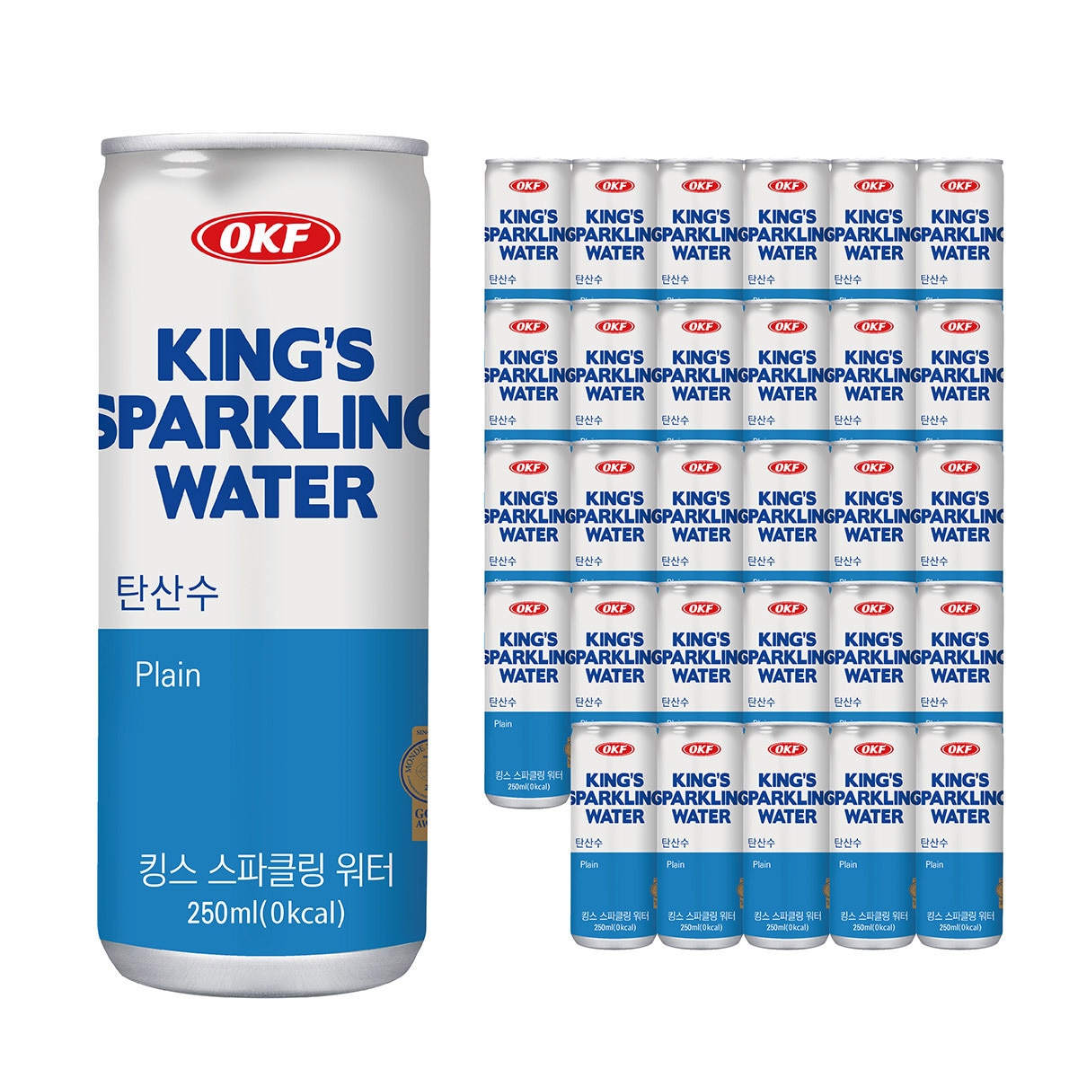 킹스스파클링워터플레인 250ml x 30 /최소구매2