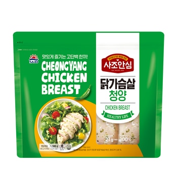 사조안심 닭가슴살청양할라피뇨 1.5kg 사조안심 닭가슴살청양할라피뇨 1.5kg