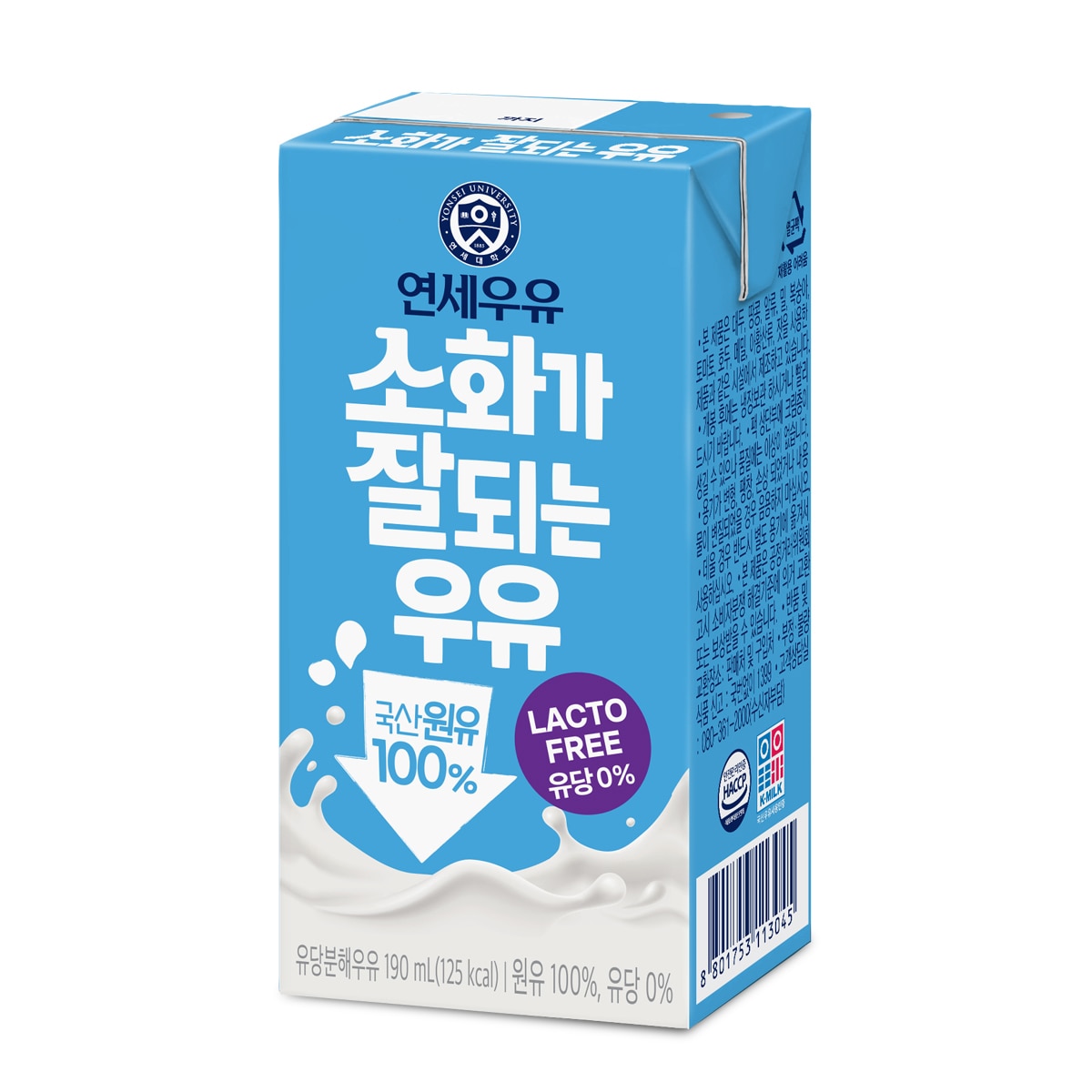 연세우유소화가잘되는멸균우유190ml x 24 x 2