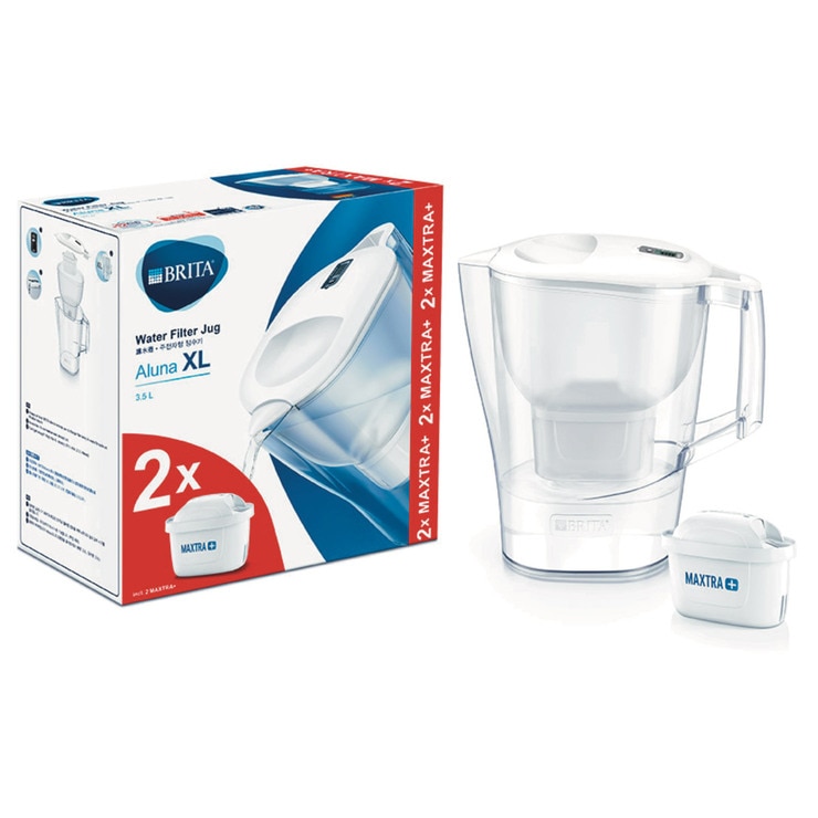 Brita Aluna Water Purifier 3.5L Value Pack 666018