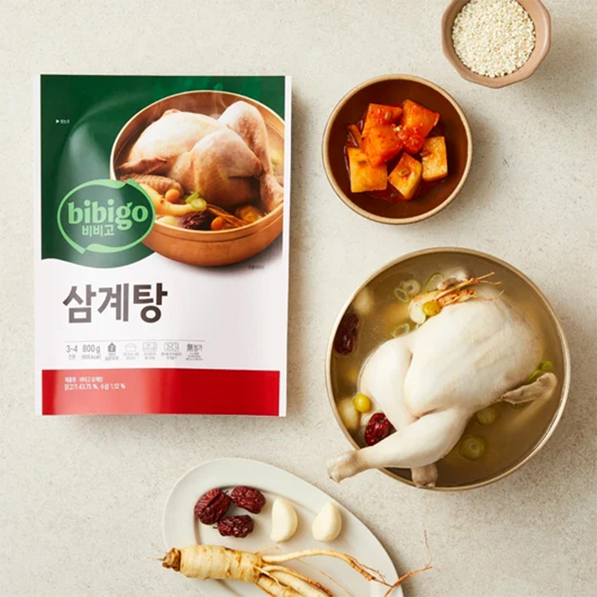 CJ 비비고 삼계탕 800g x 2팩