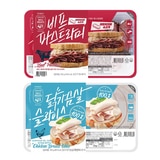 존쿡 비프 슬라이스 250g x 2 + 닭가슴살 슬라이스 350g x 2