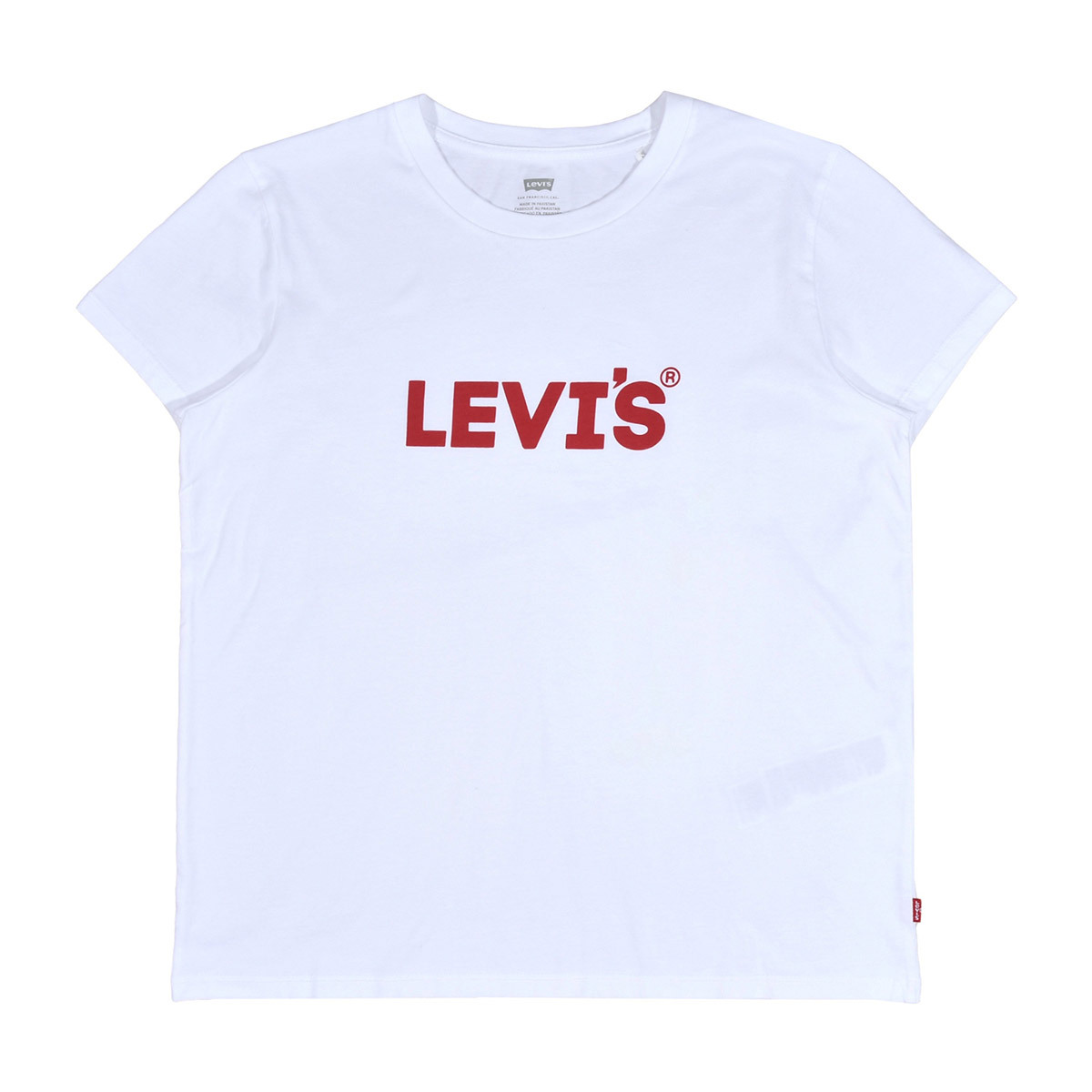 리바이스 여성 코튼 반소매 티셔츠