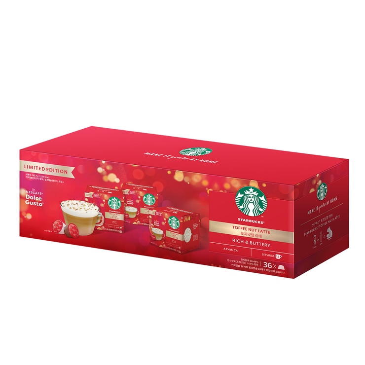 Starbucks Dolce Gusto 36 Coffee Capsules 672979