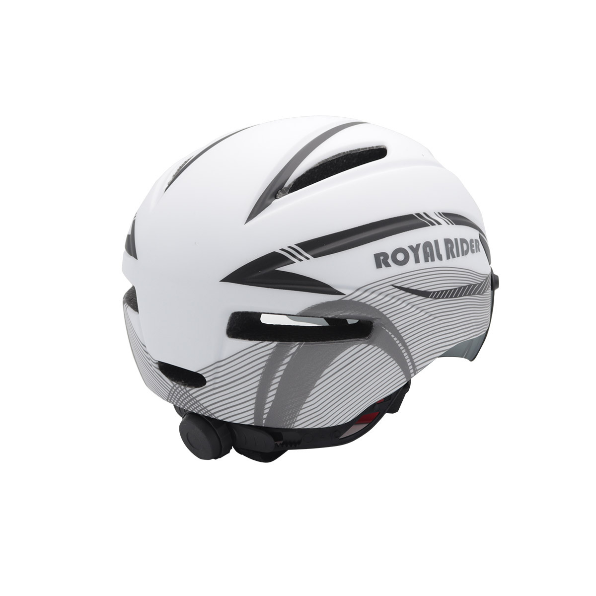 로얄 라이더 성인용 자전거 헬멧 - 화이트