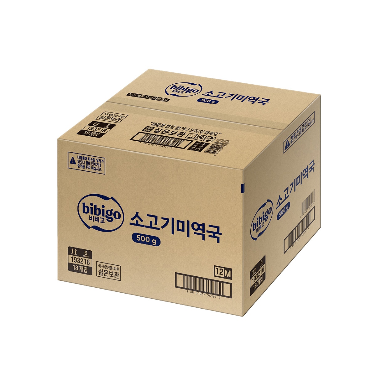 비비고 소고기미역국 500g x 18팩