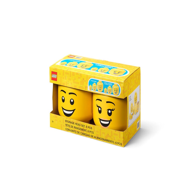 LEGO Storage Heads Set of 6 1784970