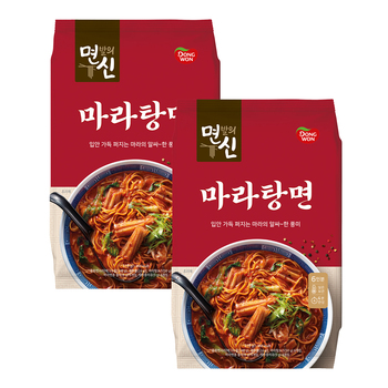 동원 면발의신 마라탕면 85g x 6 / 최소구매 2