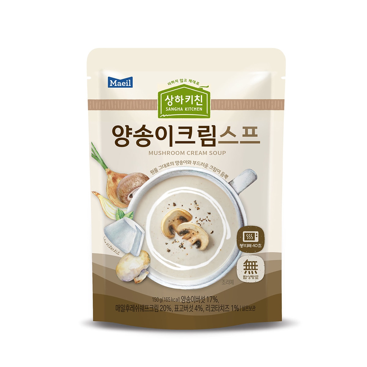 상하키친양송이 스프 150g x 16