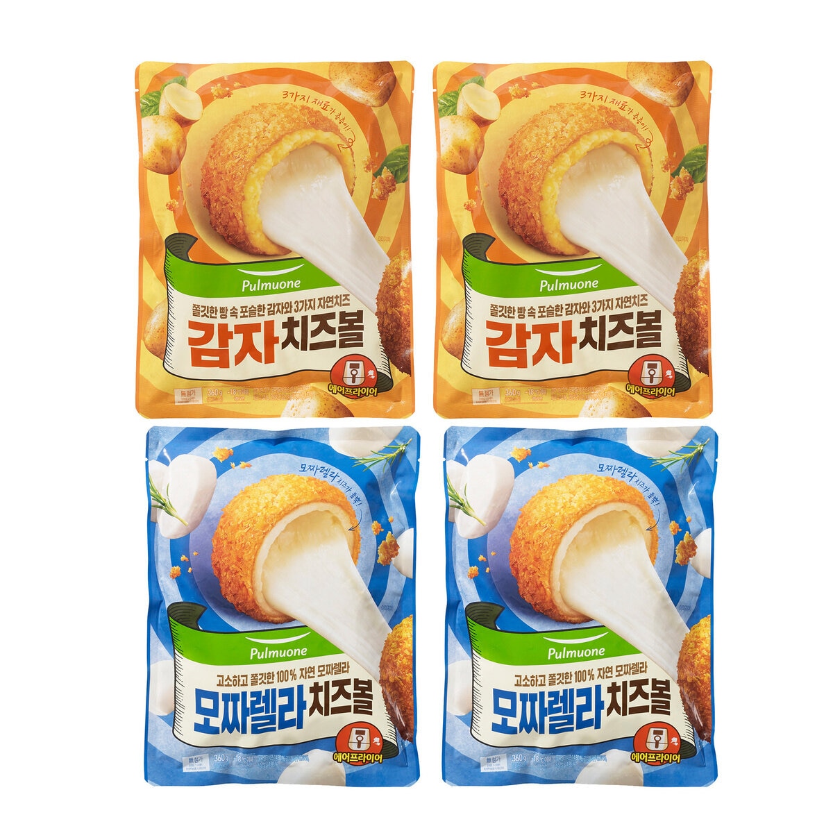 풀무원치즈볼4개골라담기(360g x 4)