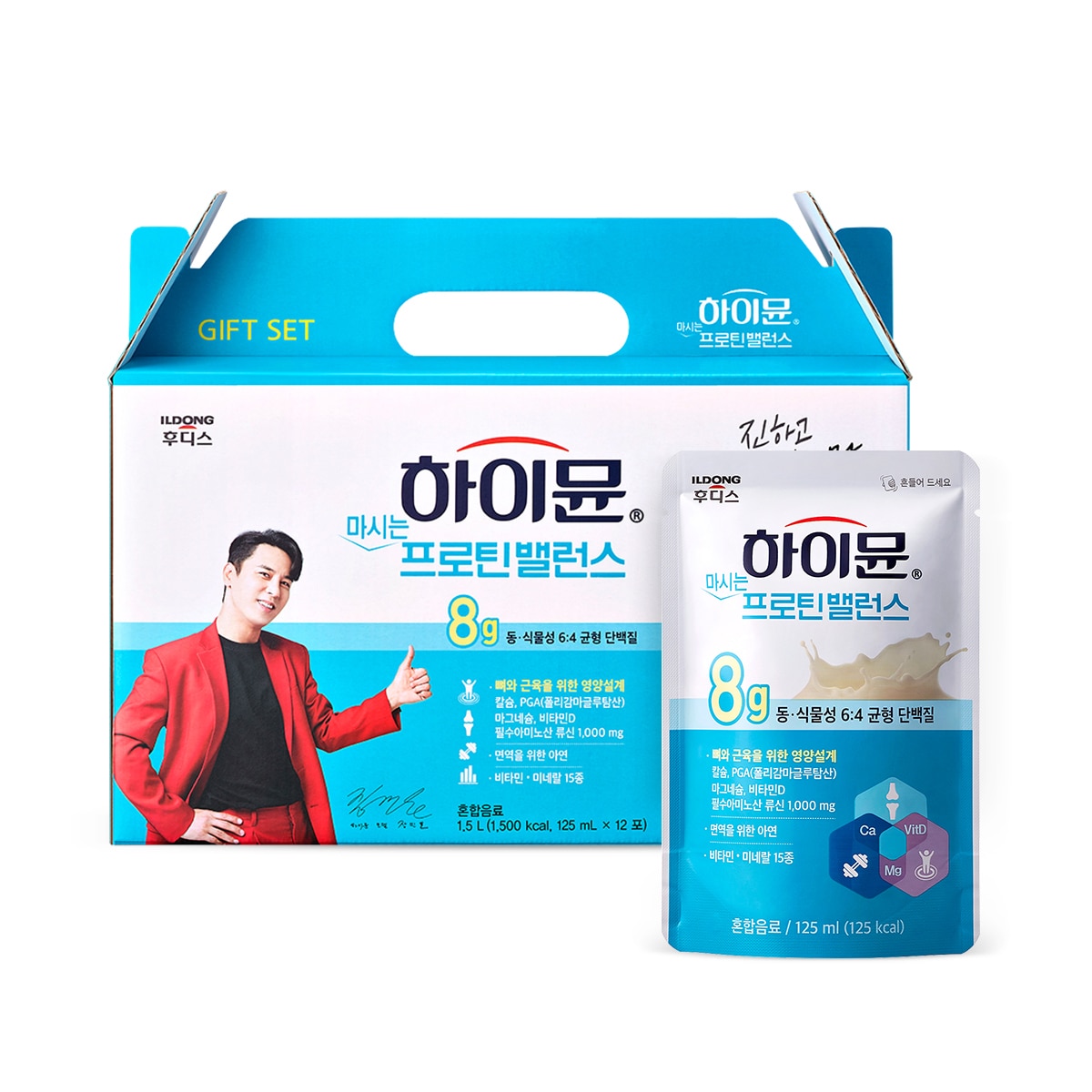 일동후디스 하이뮨 마시는프로틴밸런스 125ml x 12팩