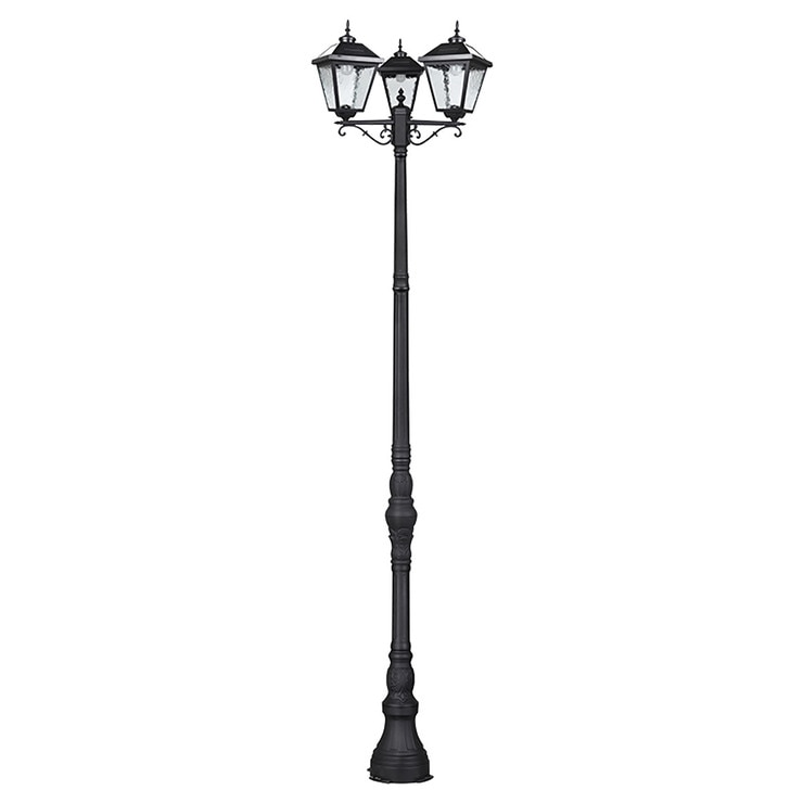 Solar Post Light Triple 667840