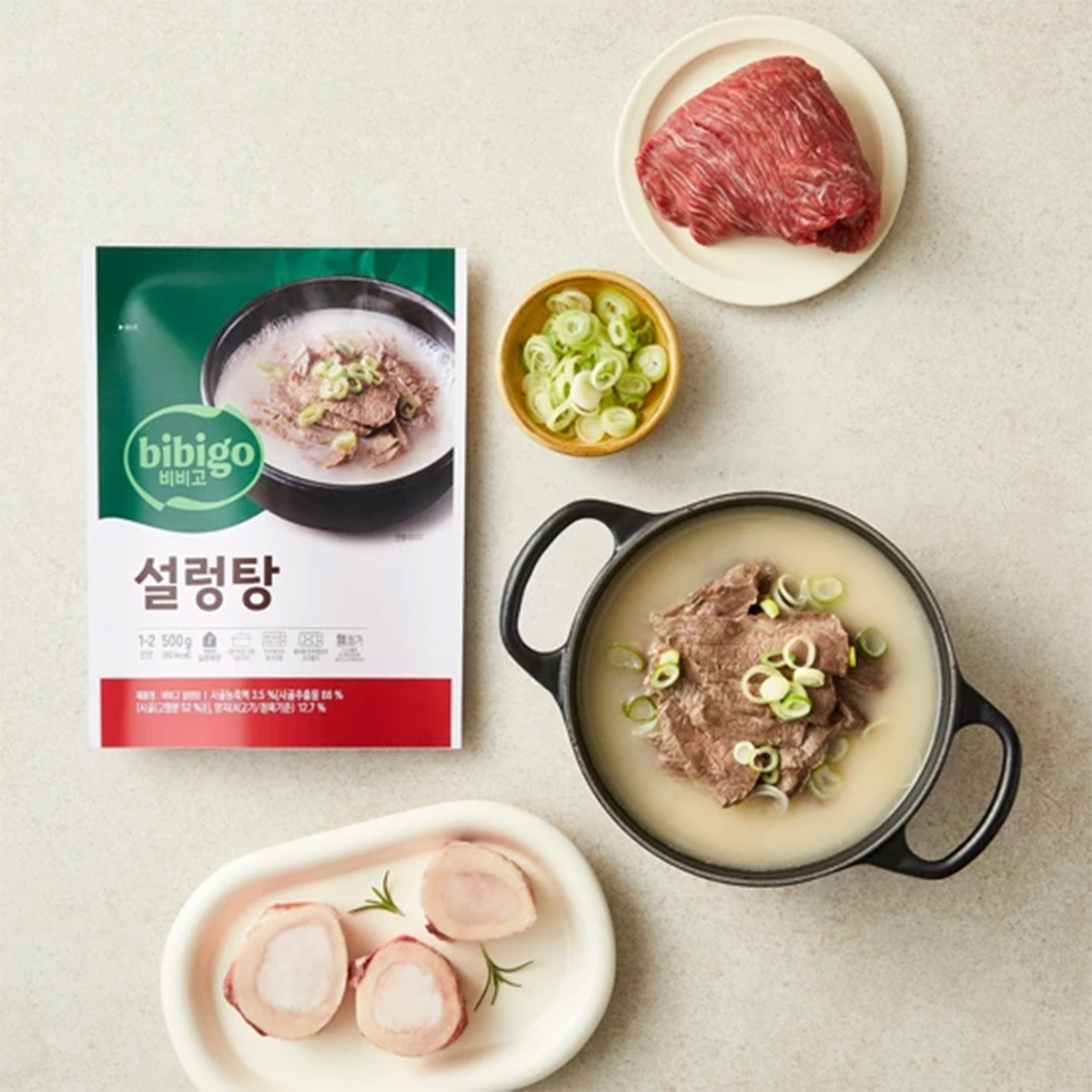 CJ 비비고 설렁탕 500g x 6