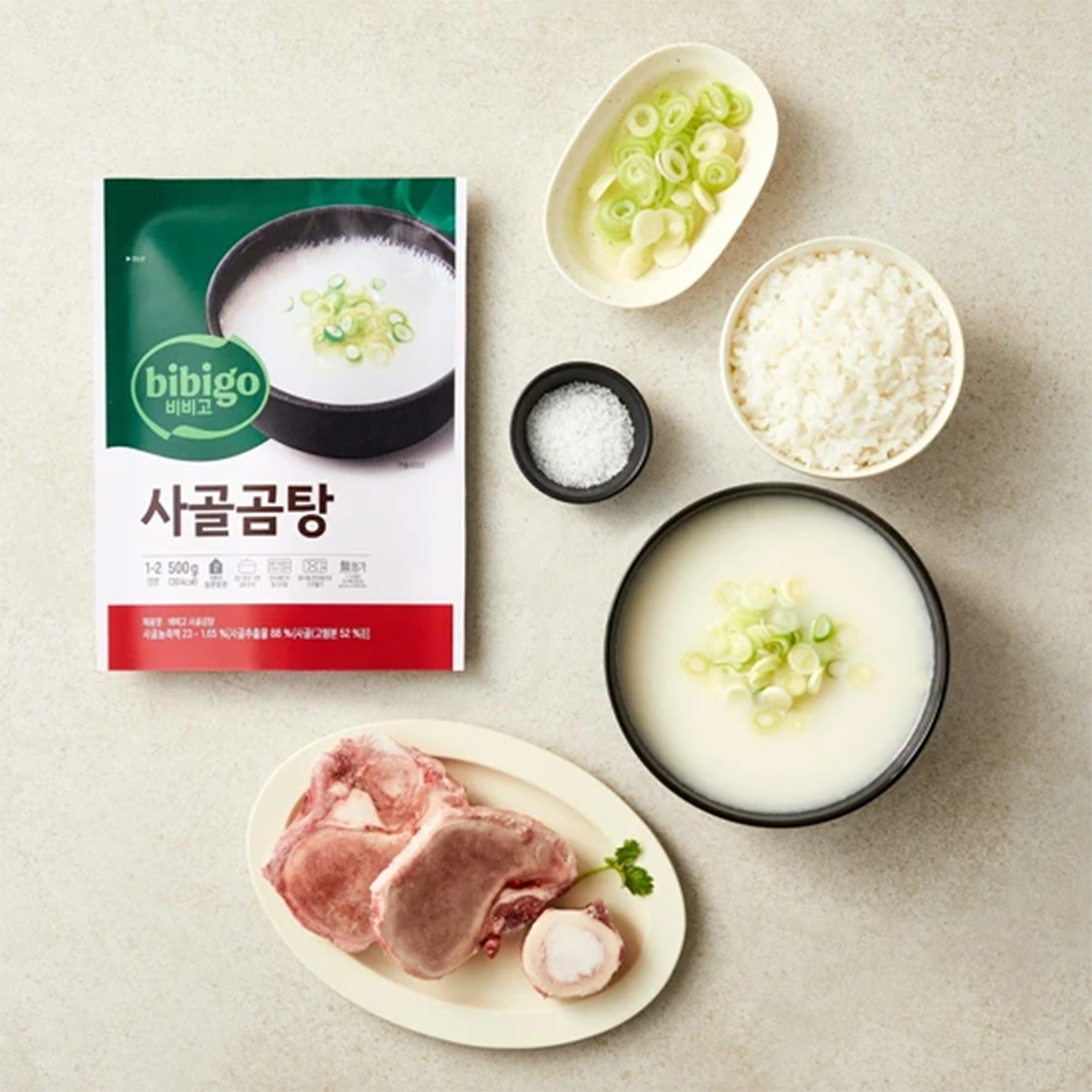 CJ 비비고 사골곰탕 500g x 10