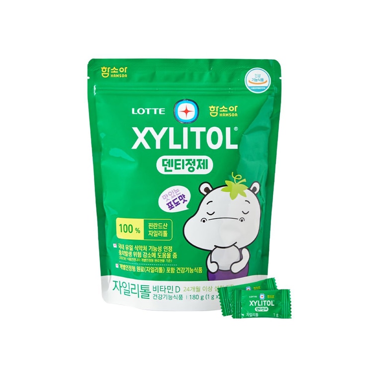 Hamsoa Xylitol Denti Chewable 1g x 180ct 673468