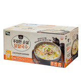 백제 순살 닭칼국수 243g x 6 /최소구매 2