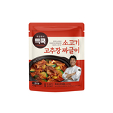 백종원의빽쿡고추장짜글이400g x 4