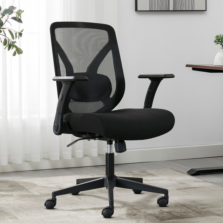 True Innovations Mesh Office Chair 52261-BLK 1752566