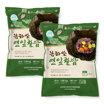 봉하쌀연잎찰밥260g x 6 x 2