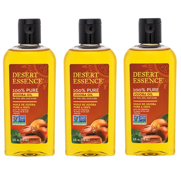 Desert Essence Pure Jojoba Oil 118mlx3 676269