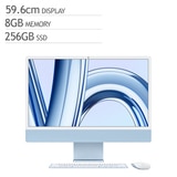 Apple 아이맥 24 M3 256GB 블루(10 코어)