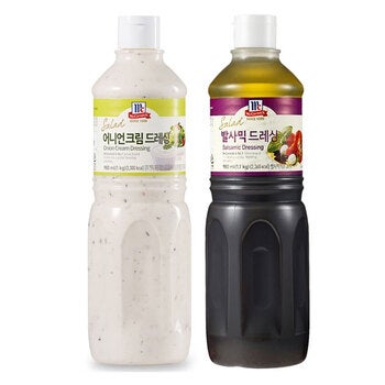 맥코믹어니언크림드레싱 1kg + 발사믹 드레싱1.1kg 맥코믹어니언크림드레싱 1kg + 발사믹 드레싱1.1kg