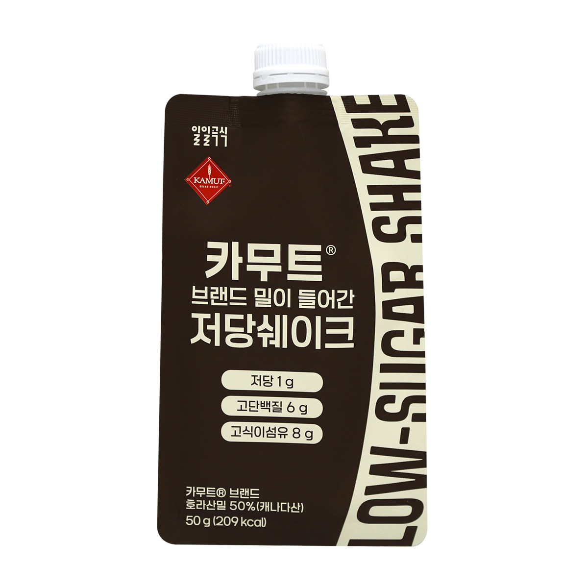 카무트®브랜드밀이 들어간 저당 쉐이크 카무트®브랜드밀이 들어간 저당 쉐이크