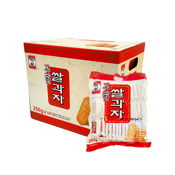 미왕 고소한 쌀과자 250G X 5PK